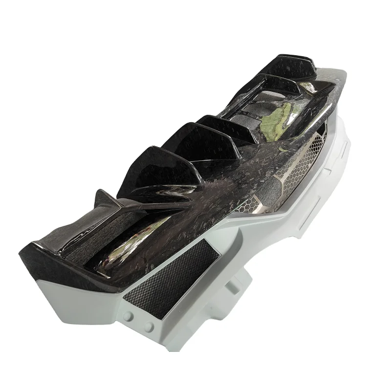 

Used for the 11-22 Lamborghini Aventador LP700 LP720 Upgraded SVJ Style Semi Forged Carbon Fiber Rear Bumper Body Kit
