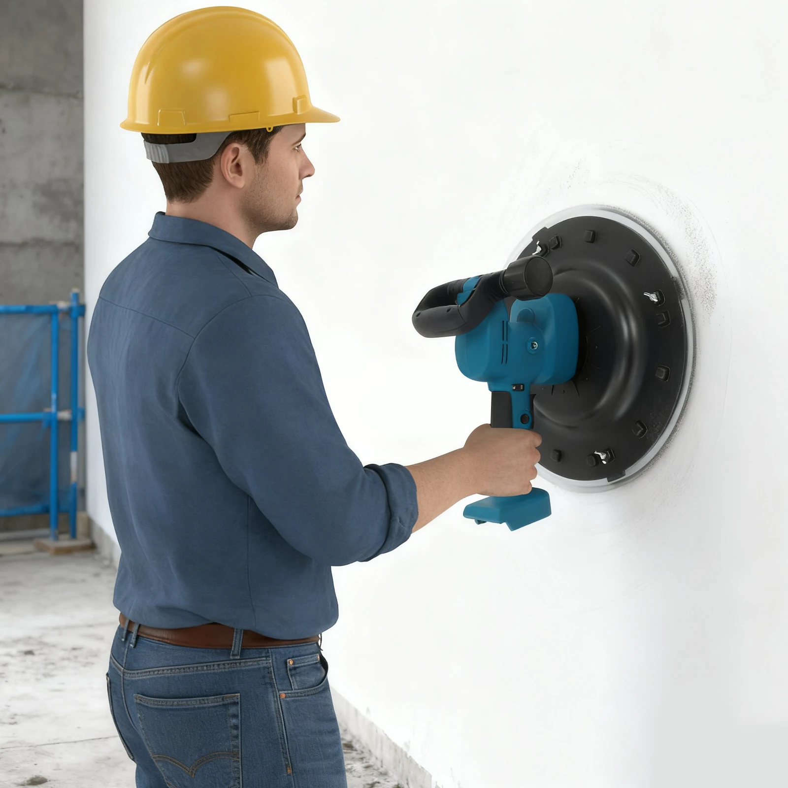 1-6 Gears Adjustable Wall Smoothing Machine Handheld Wall Smoothing Machine Multicolor for Smoothing Machine Mixer