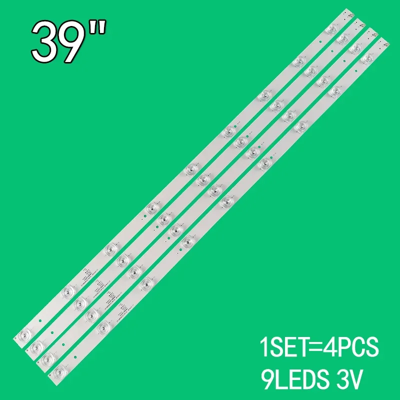 

1SET=4PCS 746mm for 43inch LCD TV OY39D09-ZC14F-01 0Y39D09-ZC14F-01 LE39D52 LE39D10 LS390TU1P00 LE39D10S LE39D20 backlight strip