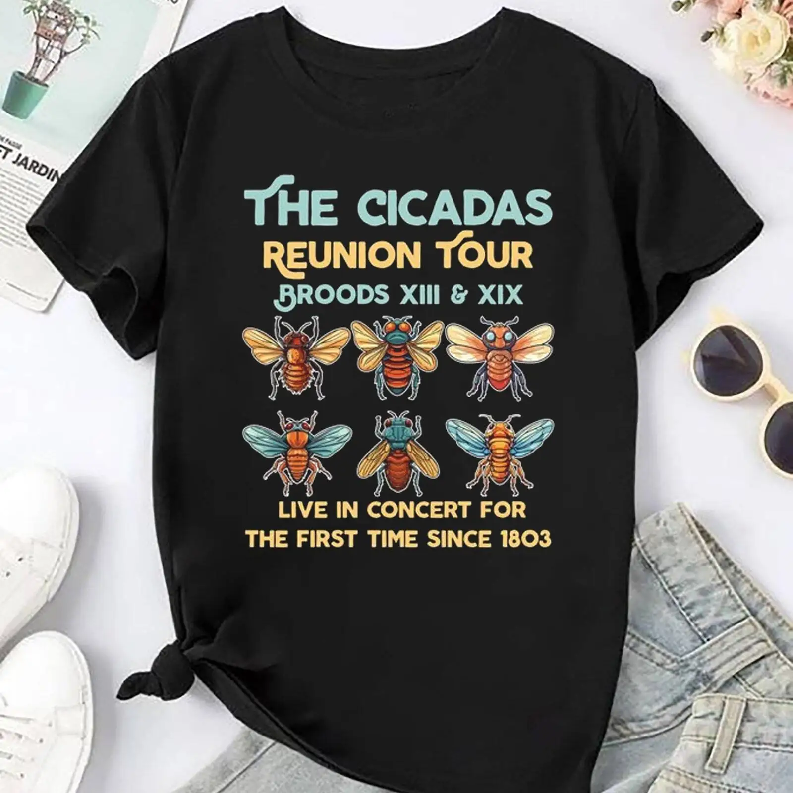 The Cicadas Reunion Tour Shirt, Cicadas Fest Tour 2024 Shirt, Gift For Nature Lo