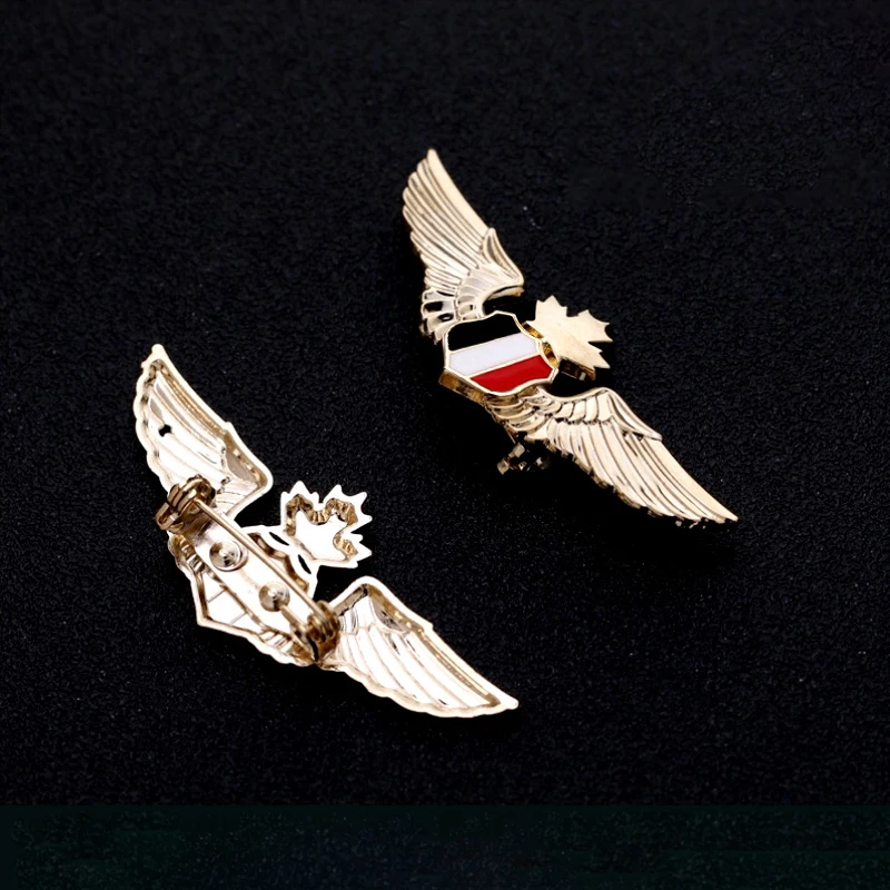 CAA017 spot Harajuku Academy style badge brooch for men and women, suit medal, pentagram wing badge