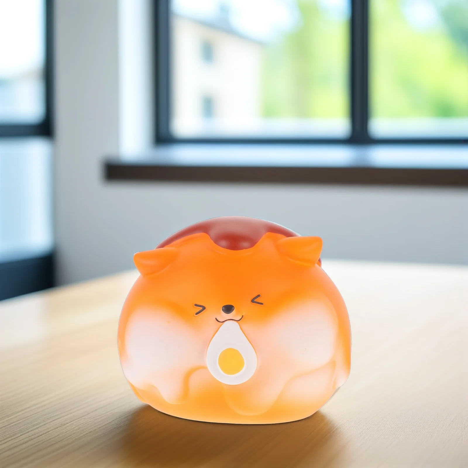 Salvadanaio creativo a forma di animale Cartone animato salvadanaio Contenitore per monete in vinile Scatola di risparmio decorativa per bambini Salvadanaio per bambini