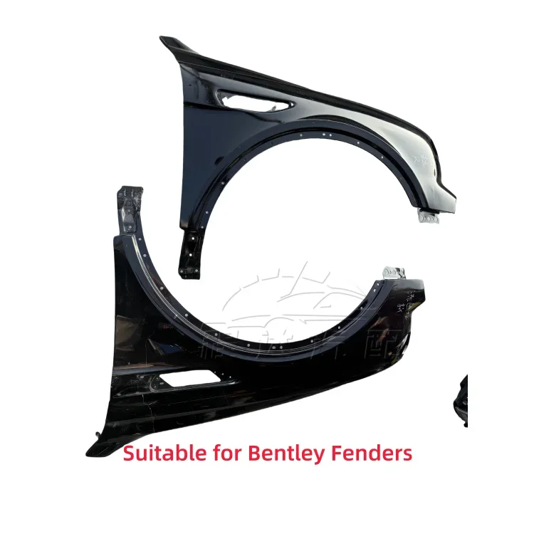 2022年式ベントレー・ベンテイガ用高品質フロントフェンダーライナーセット、金属・プラスチック素材、左右セット、フロントバンパーを含む