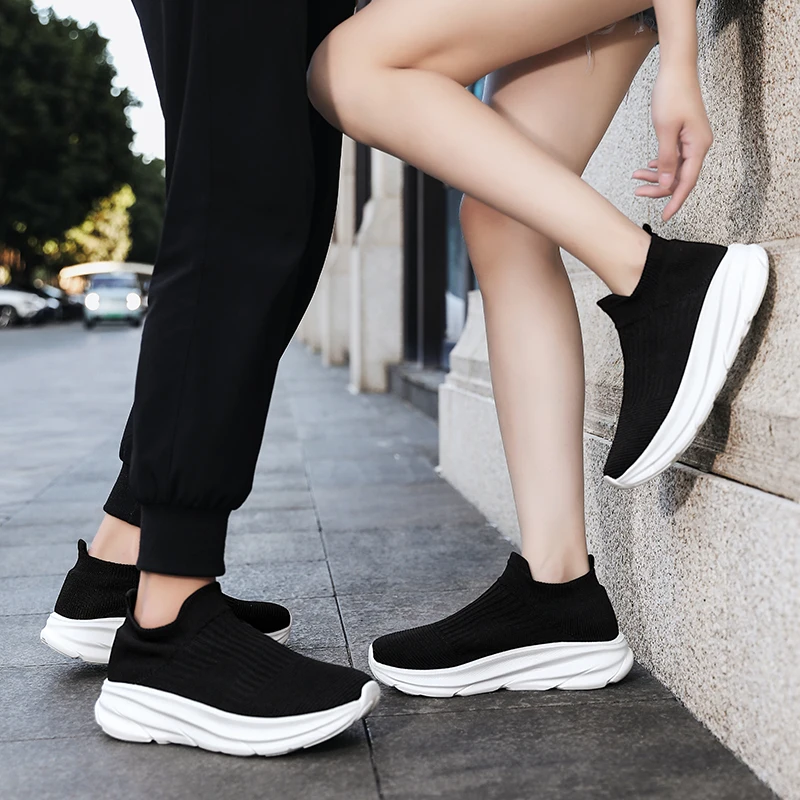 أحذية رياضية كاجوال جديدة للرجال والنساء كبيرة الحجم، أحذية جري رجالية عصرية بنعل سميك وخفيفة الوزن ومريحة #6