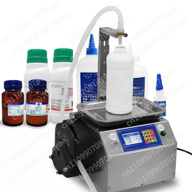 Peristaltic Pump Filling Machine CSY-L13 Weighing Type Automatic Filler Liquid 13L/min Perfume Essential Oil With Scale Best
