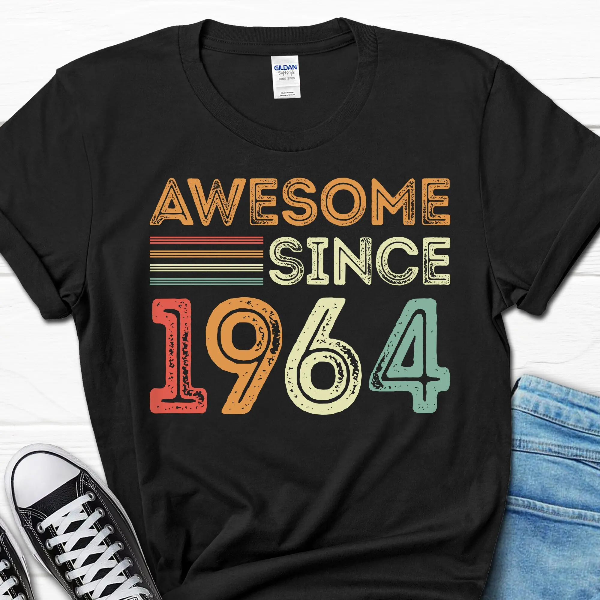 60th Bday Husband s For Him Dad Men's T Shirt Birthday Papa Men 60 Year From Wife Years Funny