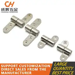 360 degree rotation angle positioning mini metal torque shaft positioning stop damper hinge