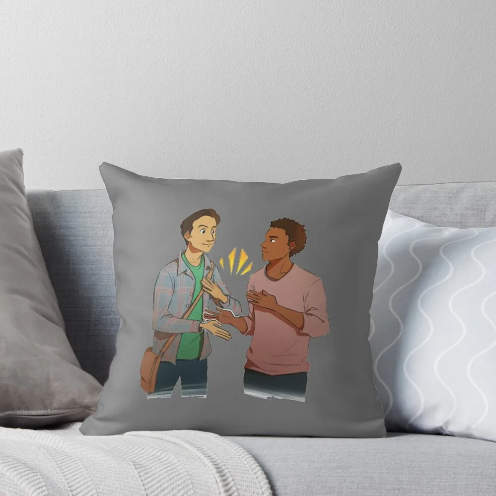 TROY AND ABED IN THE MORNING (3) Throw Pillow Decorative Cushions autumn pillowcase luxury decor Throw Pillow Covers pillow