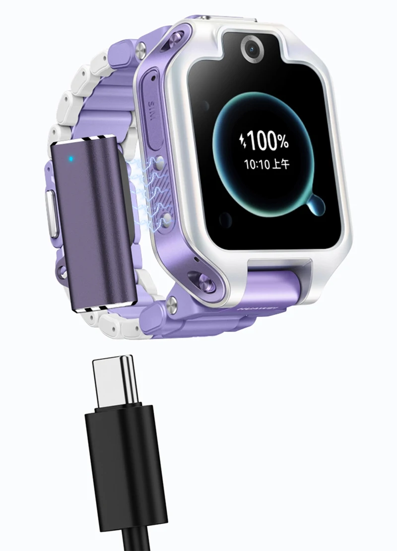 USB TYPE-C شحن مغناطيسي أنثى 90 ° كابل محول بيند لهاتف هواوي هونور Smart Wtch FitEdition Kids 5/4 Pro/5/4x Band 9 8 7 6 #5