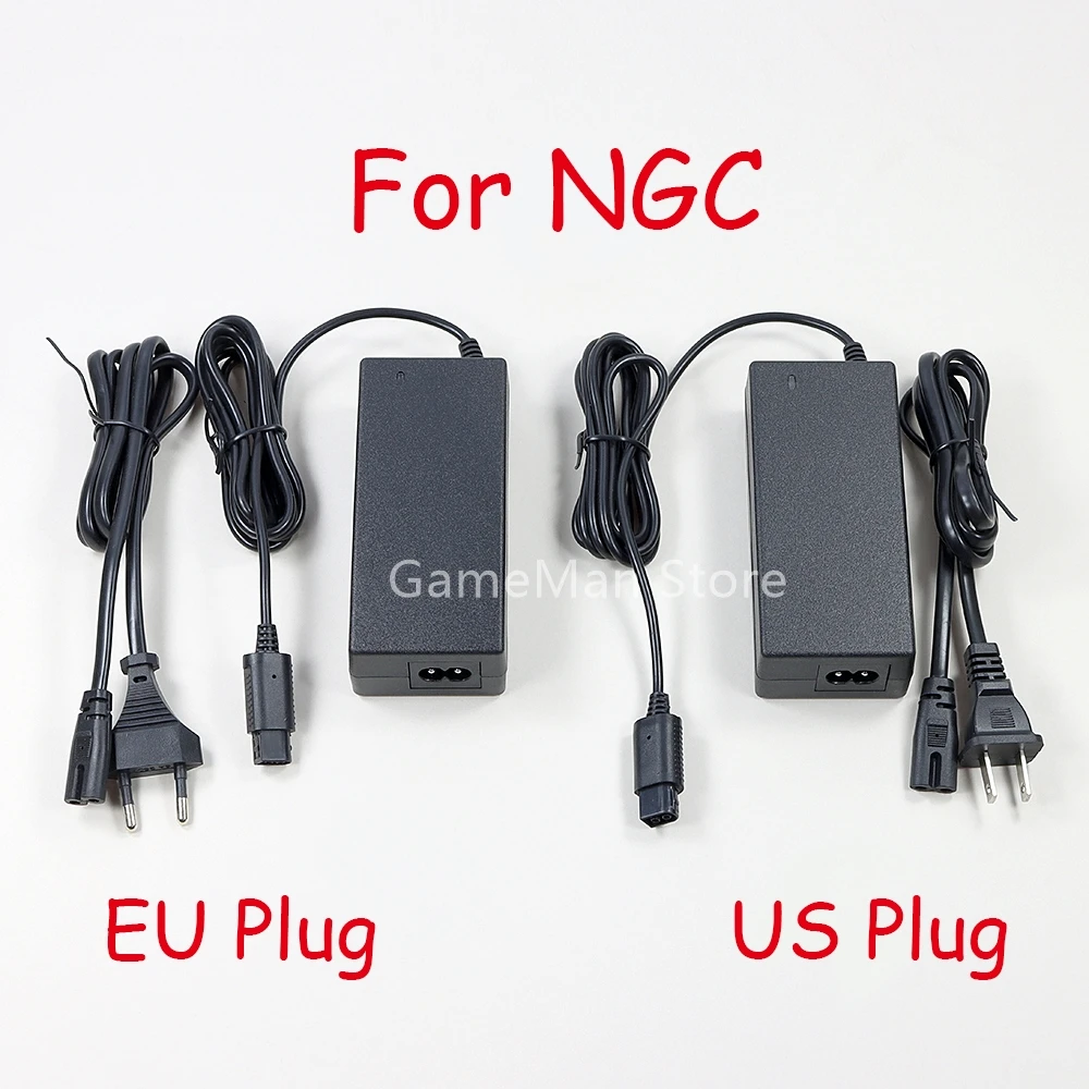 

1pc For NGC AC Adapter For GameCube Power Adapter Power Supply Cord Charging Charger EU US Plug 100-240V