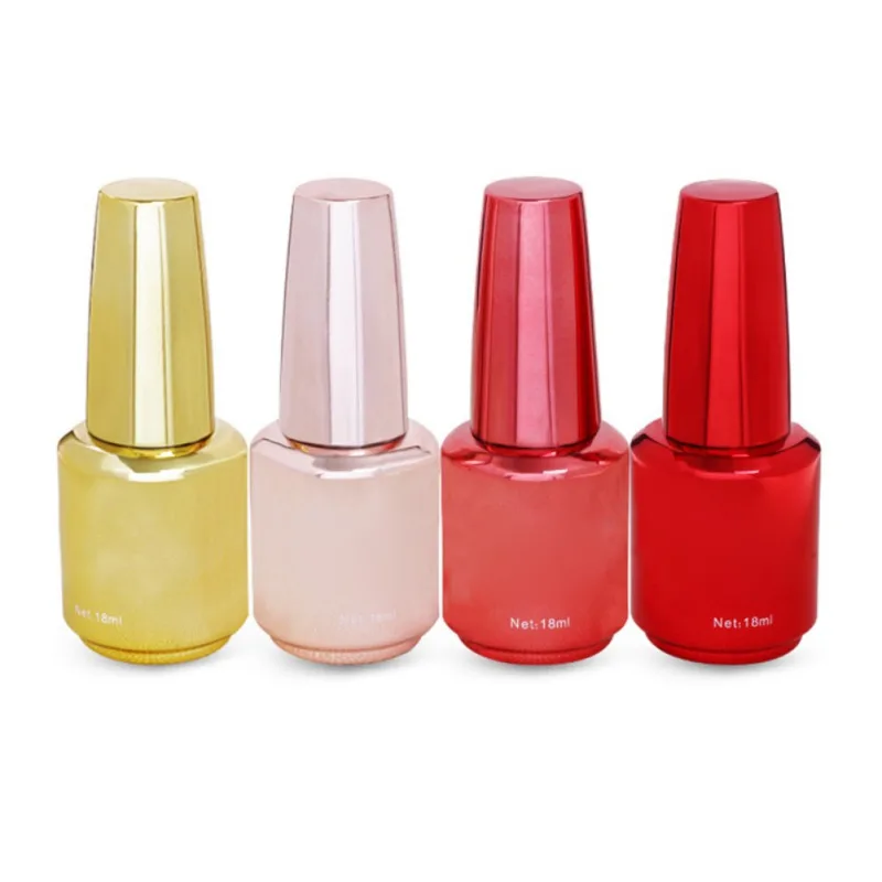 Esmalte de uñas metálico de 18ml, Gel de espejo, no tóxico, brillo de secado rápido, esmalte de uñas colorido, decoración de laca para manicura