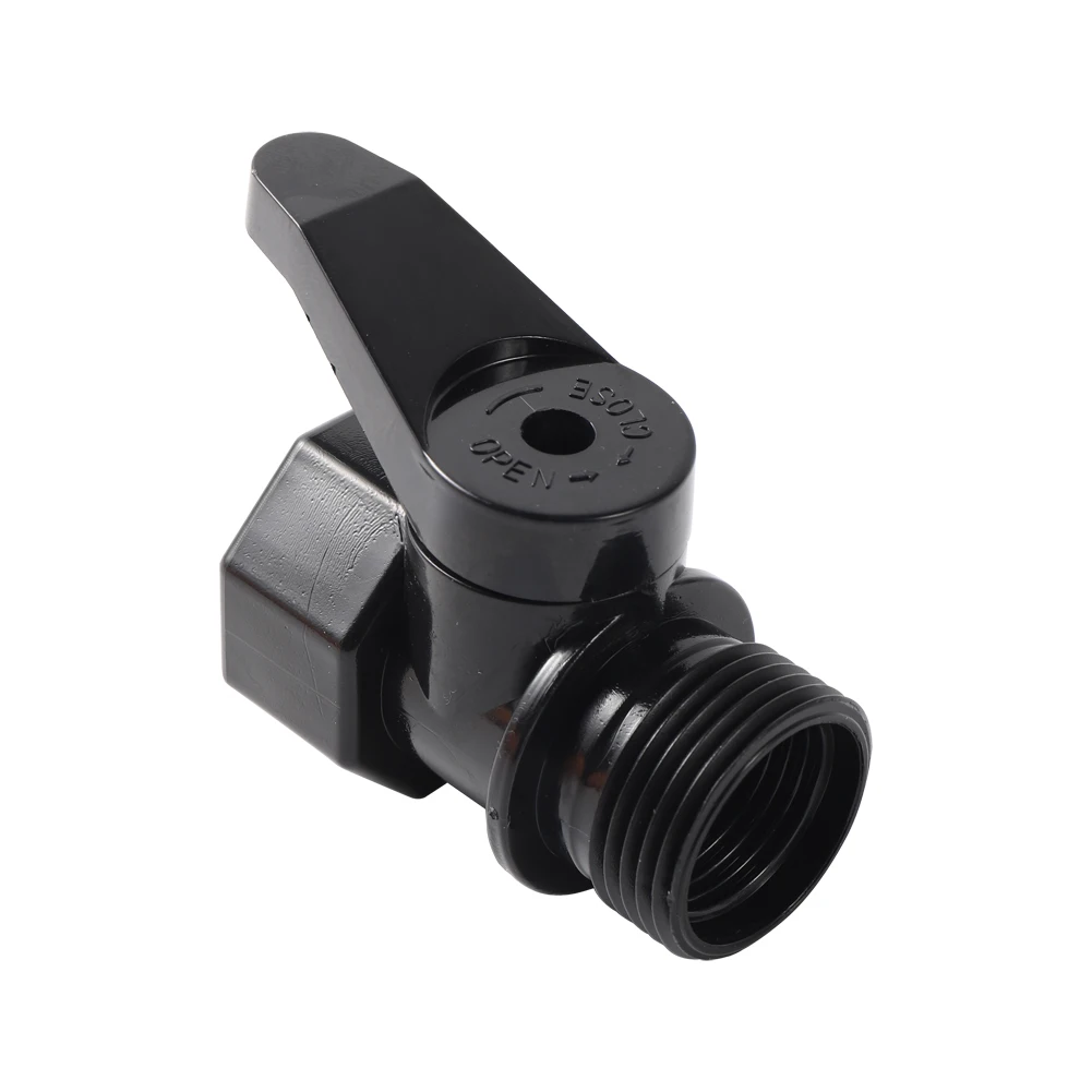 3/4 inch male and female threaded connector block switch homebrew pipe fittings plastic garden  tools