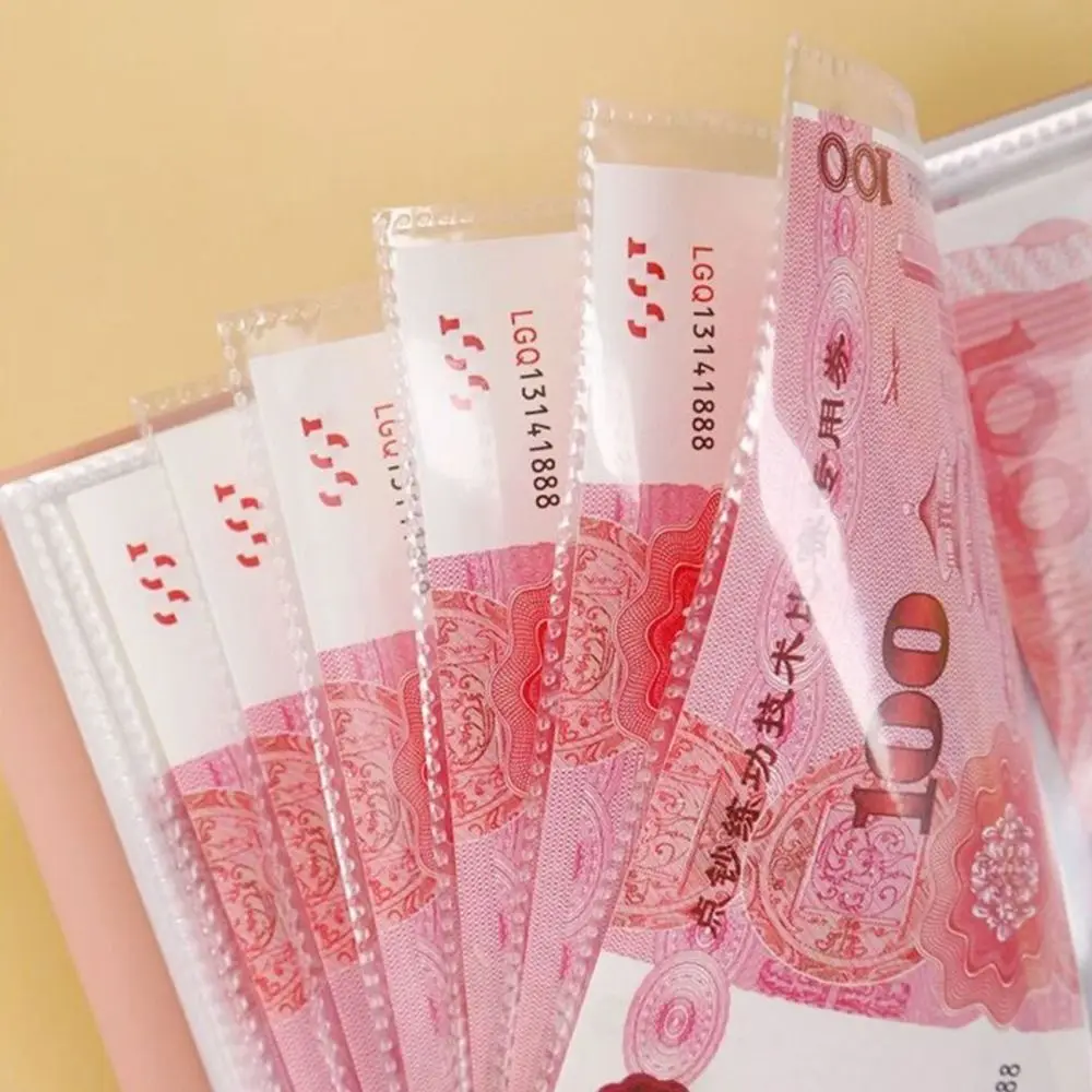 Tantangan Menabung Uang 100 Amplop Jadi Kaya Malam Ini Buku Pengumpul Uang Kapasitas Besar PU Tahan Air Portabel