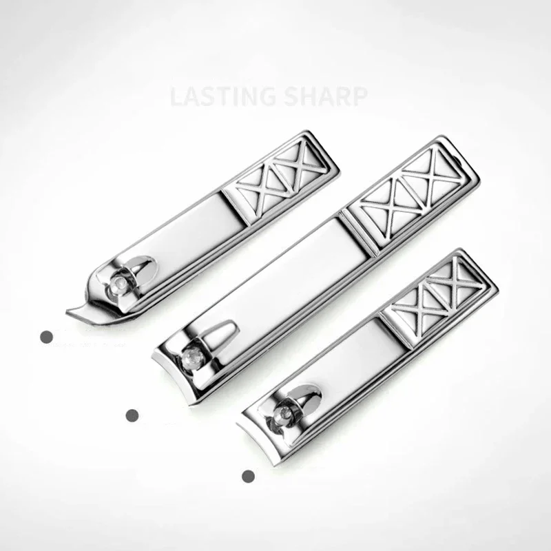 19pcs/set Nail Clippers Professional Pedicure Kit Stainless Steel Manicure Nail Cutter Set Household Nail Cuticle Scissors