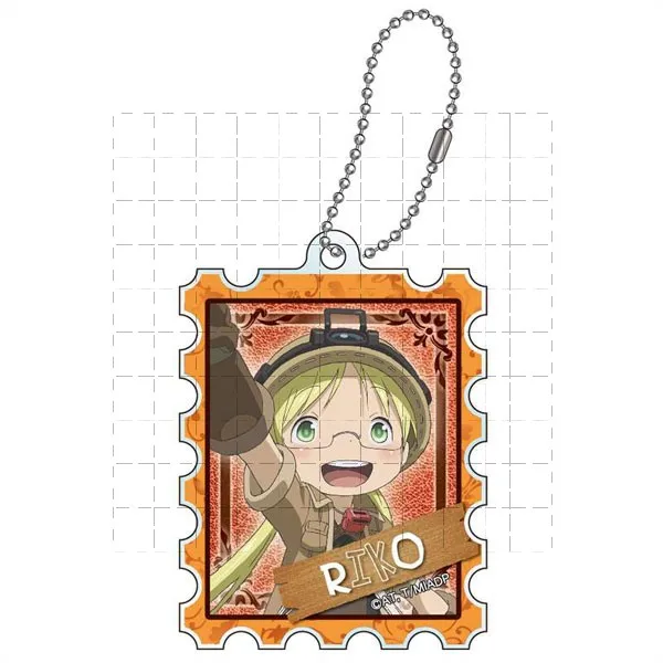 Game Riko Belaf Nanachi Wazukyan Vueko Keychain Doll Anime Irumyuui Faputa Acrylic Keyring Pendant for Gift