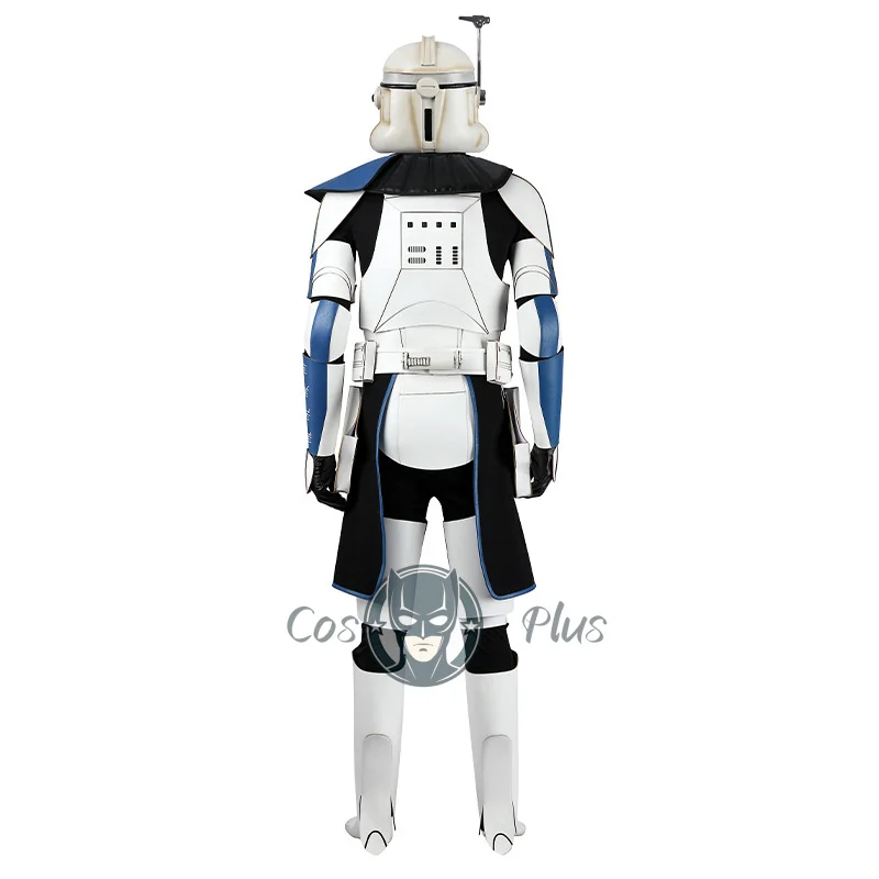 أزياء حرب النجوم: أزياء كابتن ريكس التأثيرية لفيلم حرب النجوم: بدلات كابتن باتل للرجال ملابس حفلات الهالوين