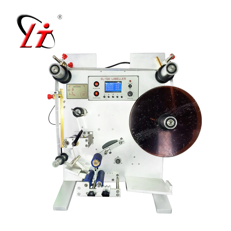 SL-130 Round bottle Labeling machine sticker machine for round bottles