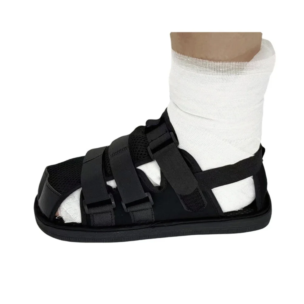 Gypsum Shoe Foot Injury and Fracture Protection Equipment Swelling Rehabilitation Ankle Sprain Injured Foot Protective Cast Shoe