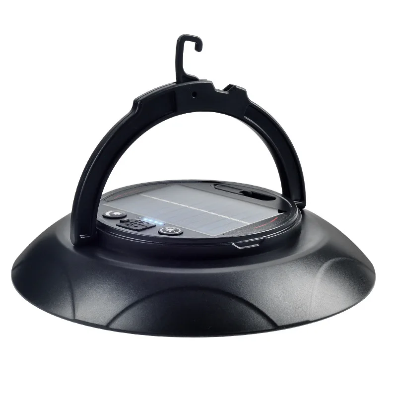 Solar Powered LED Outdoor Lamp Portable Camping Light Garden Emergency Lighting Wild Light Charging Courtyard Solar Lamp