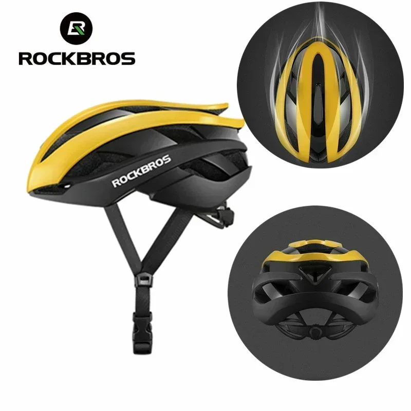 ROCKBROS Bicycle Helmet Cycling Ultralight Road Bike MTB Scooter  Caps Motorcycle Helmet Casco Ciclismo