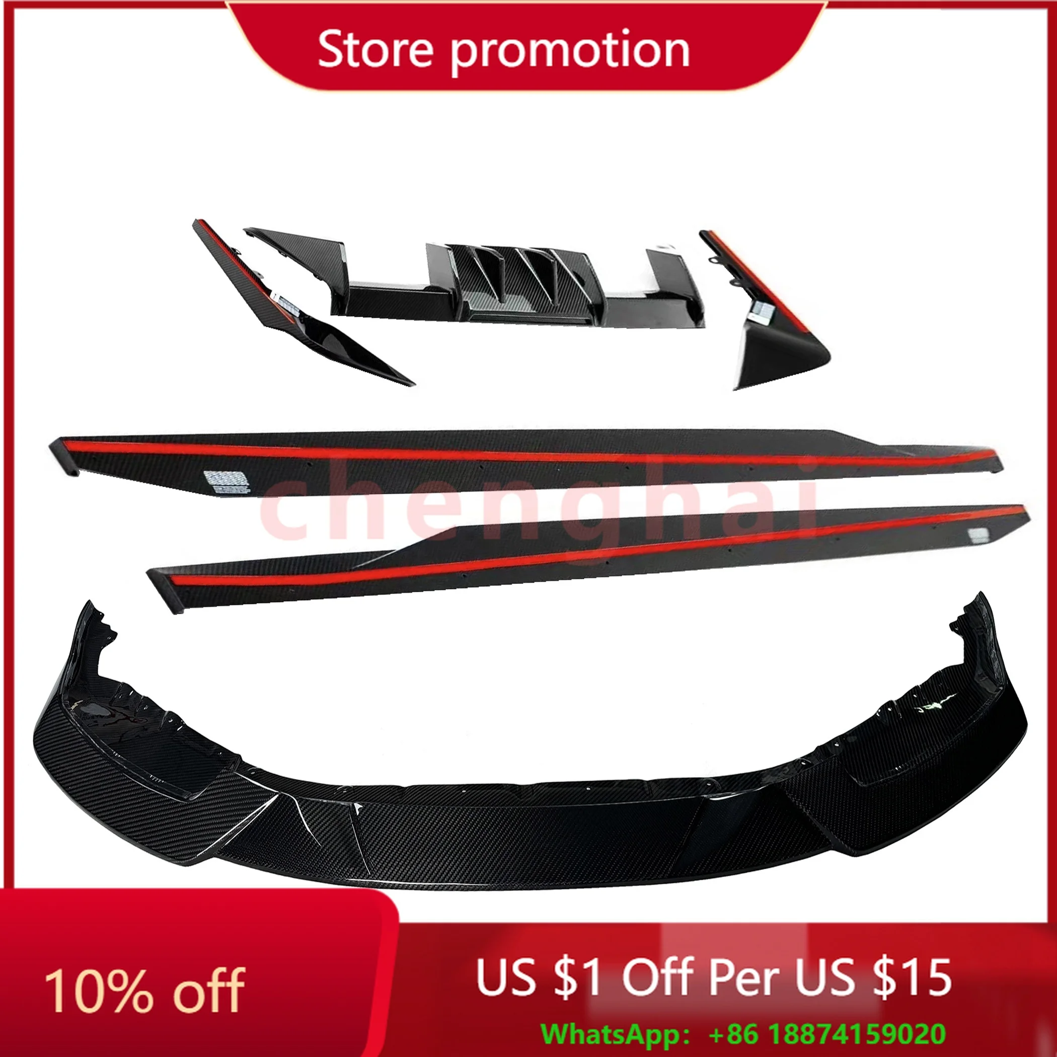 Z-ART G87 Dry Carbon Fiber Aerokit for BMW G87 Prepreg Carbon Fiber Body Kit for BMW M2 2023+