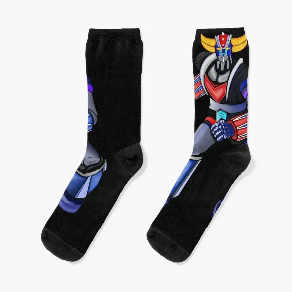 

Goldorak, Grendizer, Vintage ROBOT Socks Wholesale compression colored Socks Male Women's