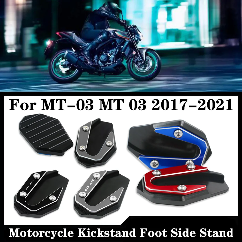 

For YAMAHA MT-03 MT 03 MT03 2017-2021 Motorcycle Kickstand Foot Side Stand