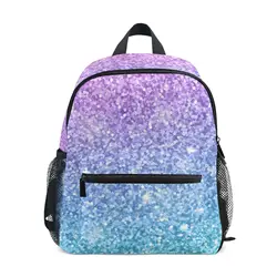 2023 Children Backpack Kids Toddler School Bag Glitter gold Kindergarten Preschool Bag 3-8 Years Old Schoolbag For Boy Girls