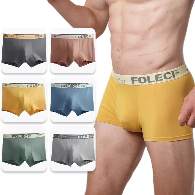 

2025 Men's Cotton Underwear Boxers Breathable Stretch Underpants Shorts Soft Man Boy Youth Boxershorts Oversized Panties XL-9XL