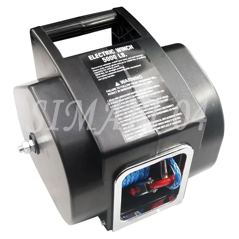 

Factory Direct Sales 12V5000 Pounds SUV Winch Electric Marine Portable Self-rescue Hoist