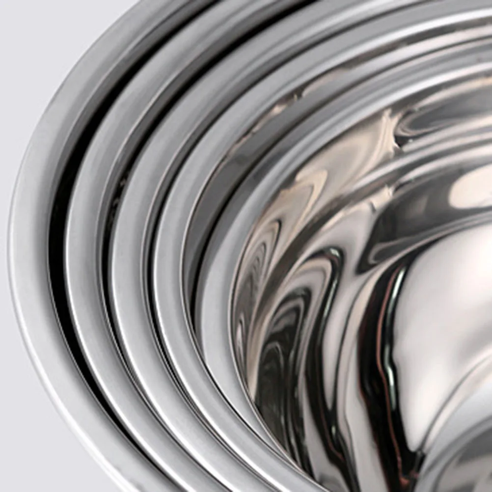 

Non-Slip Stainless Heat Dog Tableware Resistant Bowl Bowl For Cats Dogs Outdoor Travel Silver Color ()