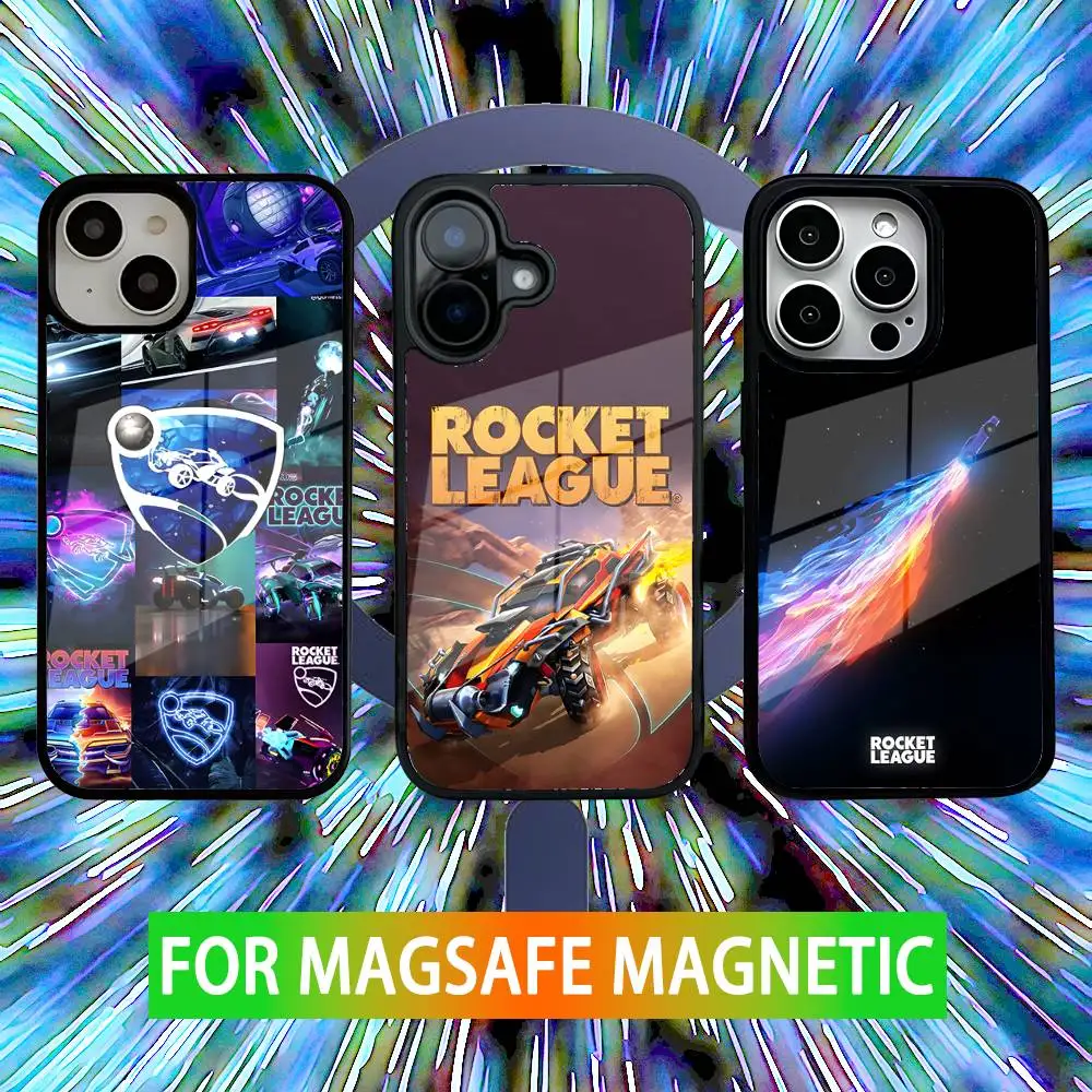 

Game Rocket League Car Phone Case For iPhone 16,15,14,13,12,11,Pro,Max,Plus,Mini,SE New Magsafe Magnetic Wireless Charging