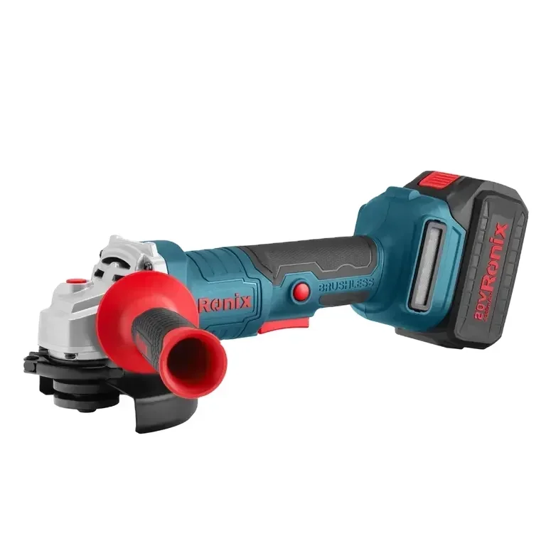 RONIX Model 8657 Brushless Electric Angle Grinder Cordless Portable 125mm Metal Rust Removal Cutting Machine