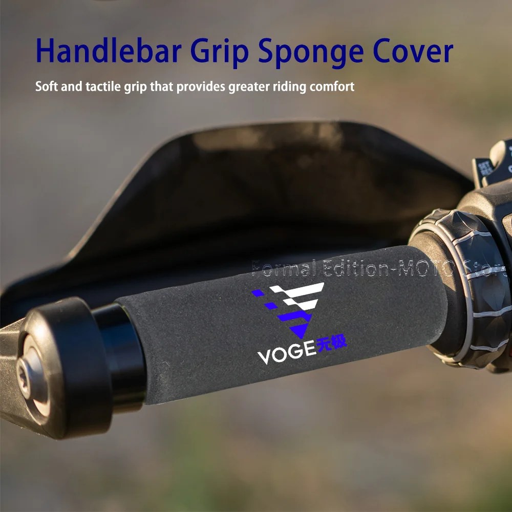 For VOGE 500DS 650DS 300DS 500R 525R 300R ER10 350AC Shockproof Motorcycle Sponge Grip Non-slip Handlebar Grip Sponge Cover