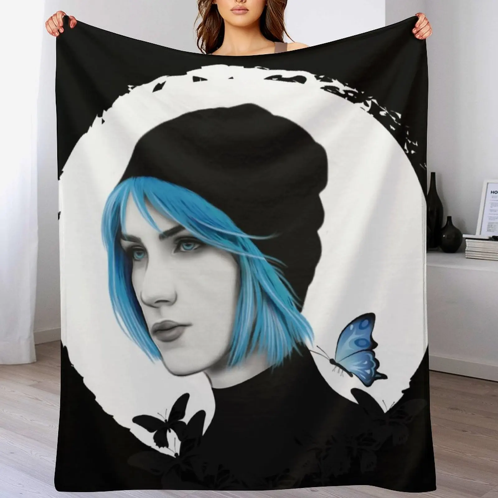 

Chloe Price - Life is Strange Throw Blanket Soft Beds Single Plaid Stuffeds Blankets