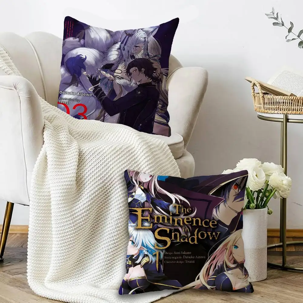 The Eminence in Shadow Personalized Pillow Dust Cover Bedroom Kids Party Decoration Pillowcase Birthday Children Gift
