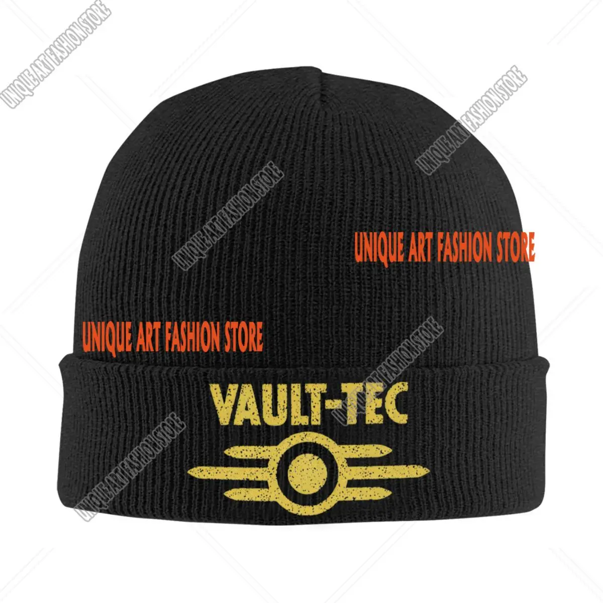 Vault-Tec Hat Autumn Winter Skullies Beanies New Fashion Fallouted Video Game Caps Men Women Acrylic Bonnet