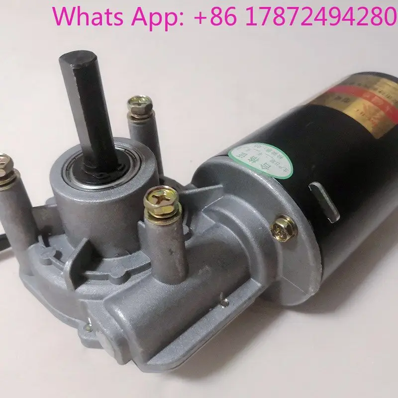 Turbo Worm Gear Reducer with Full Copper Coil DC High Torque Motor