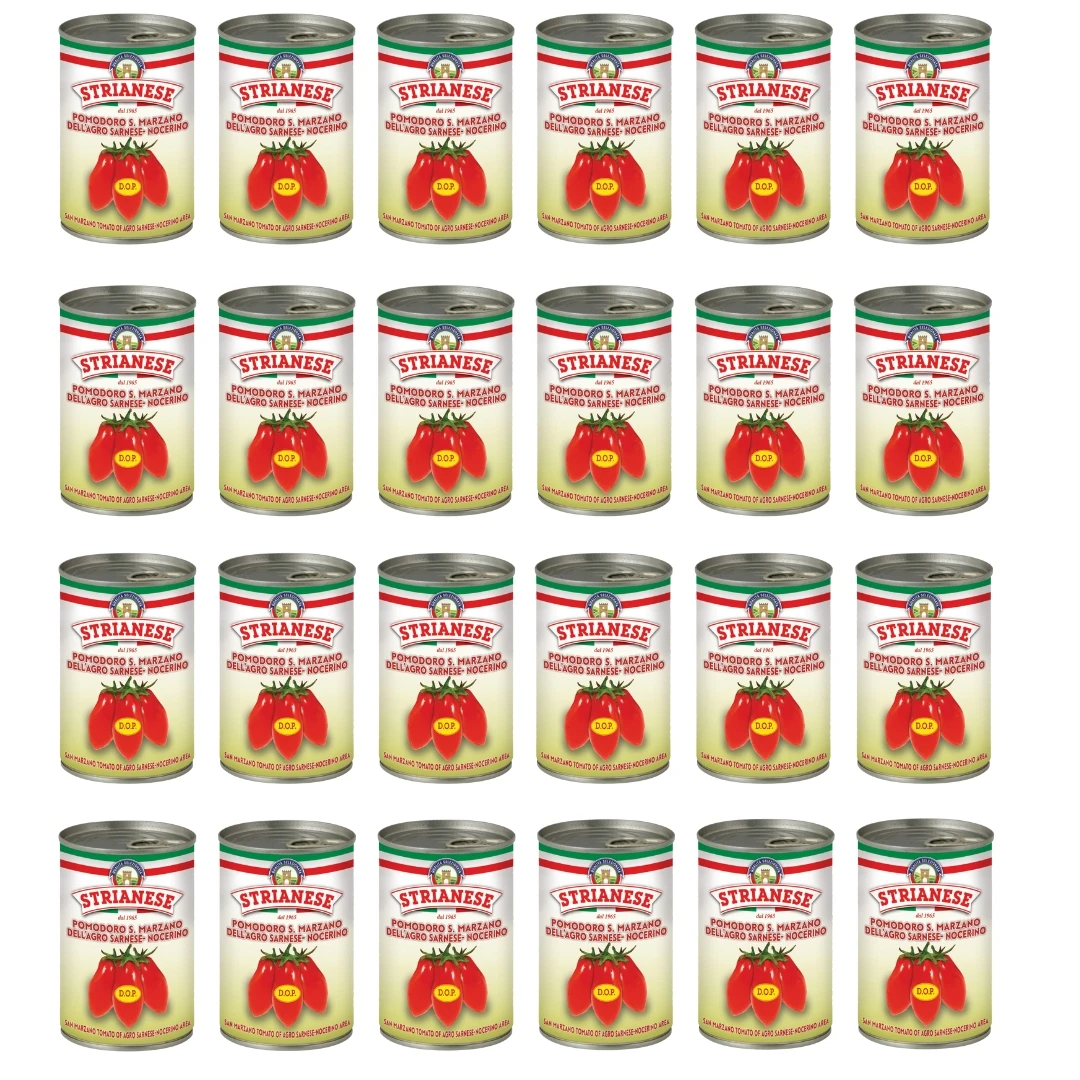 Tomaten San Marzano 400 g x 24-Stranese