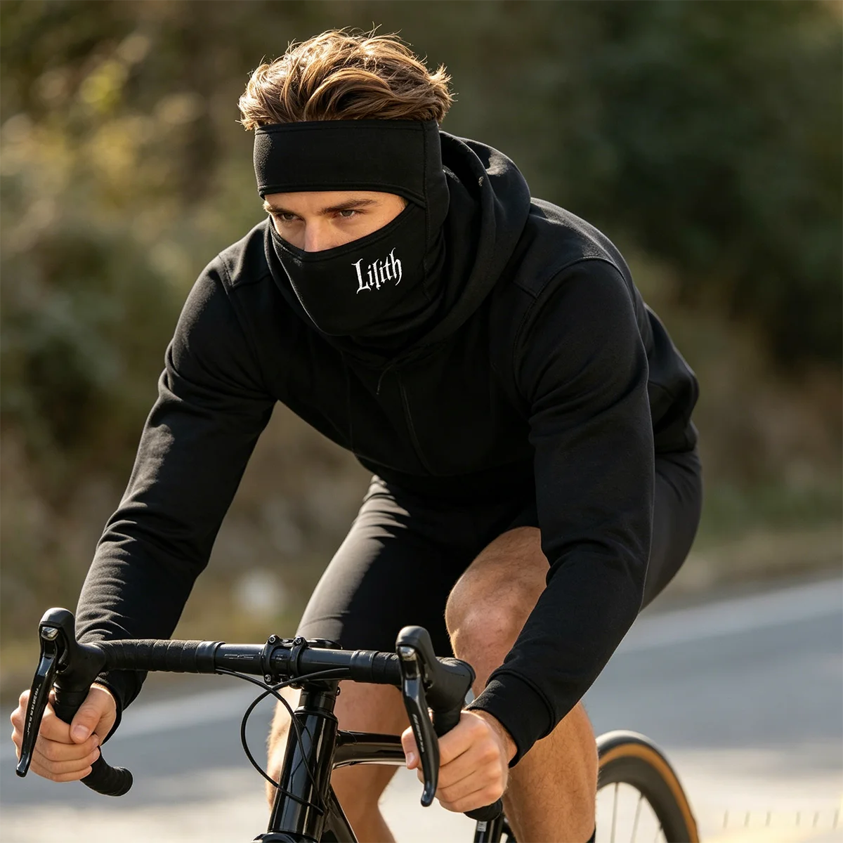 Lilith Printed Balaclava Face Mask, Lightweight Breathable Stretchy Full Cover, Windproof UV Protection Ski Mask for Sports
