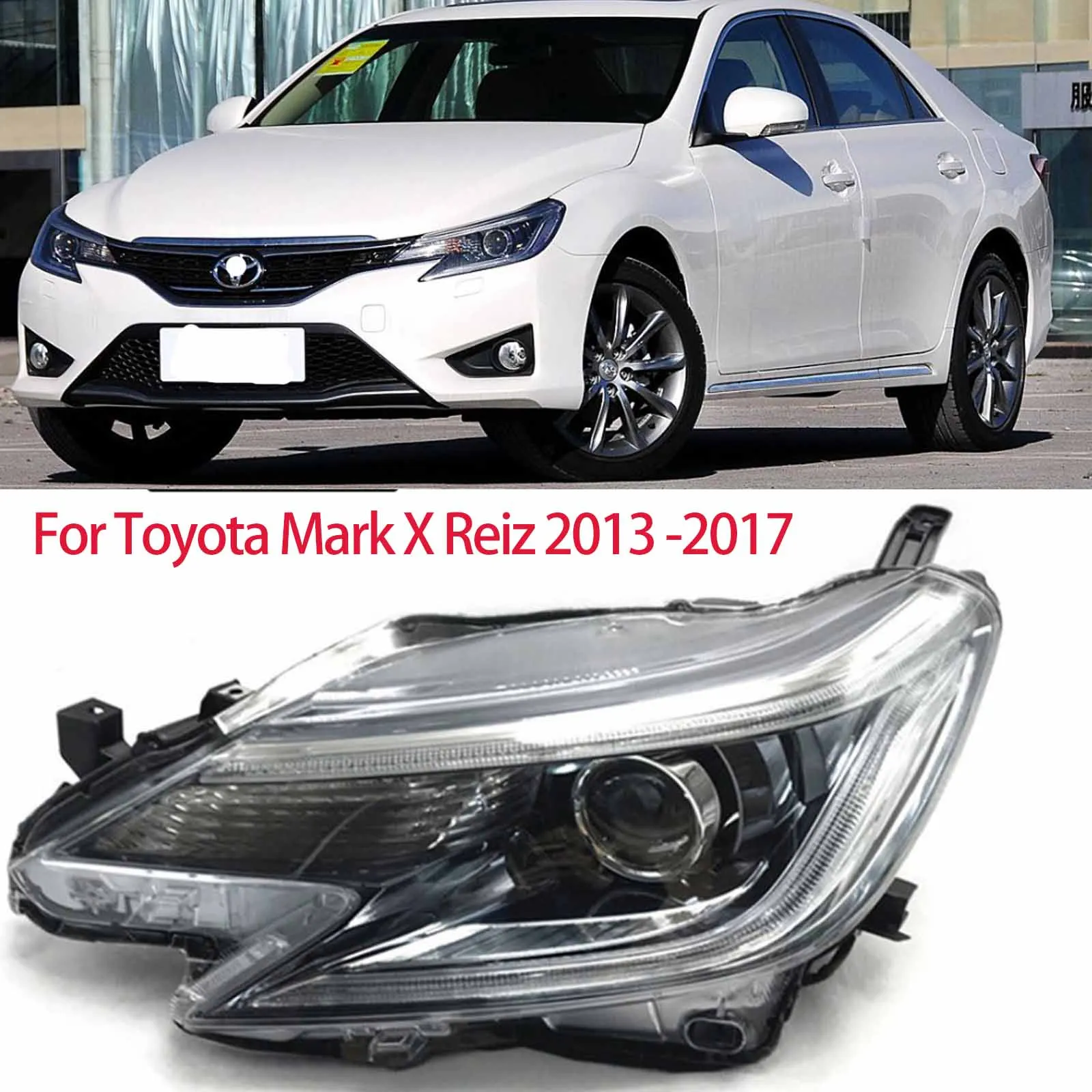 

Front Bumper Head Light Head Lamp For Toyota Reiz Mark X 2013-2016 Headlight Headlamp Car Light