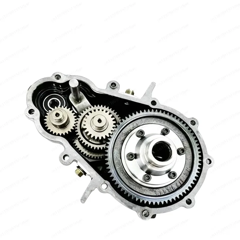 Electric Tricycle Differential Gearbox Assembly, 18T Spline Rear Axle Transmission, Split & Integrated Types