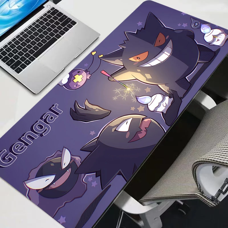 Mouse pad Gengar professional eSports game players Speed Lock Edge Rubber Game durable anime Desk Mousepad Keyboard Mat