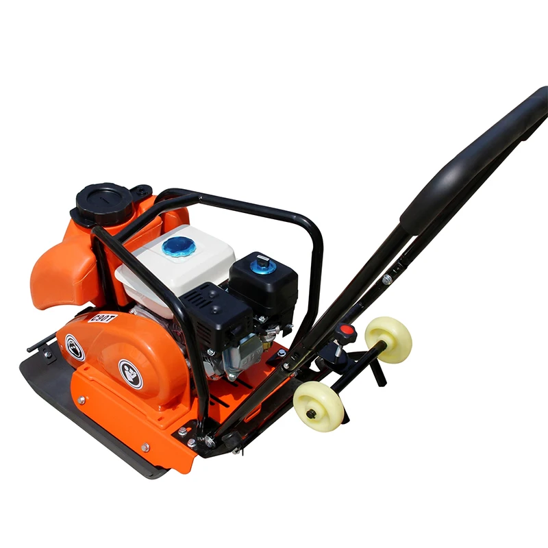 Fuel-Powered Paver Vibratory Compactor Asphalt Pavement Electric Bidirectional Mini Impact Compactor Road Surface Co(Customized)