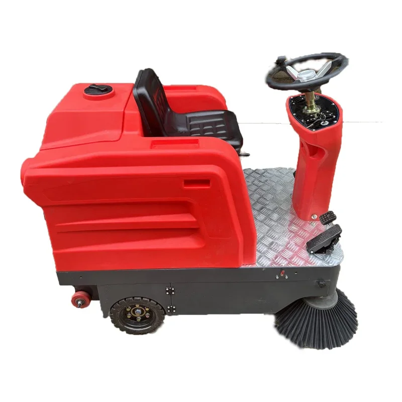 for Small electric sanitation sweeper Ride-on road cleaning machine Sweeper and suction machine