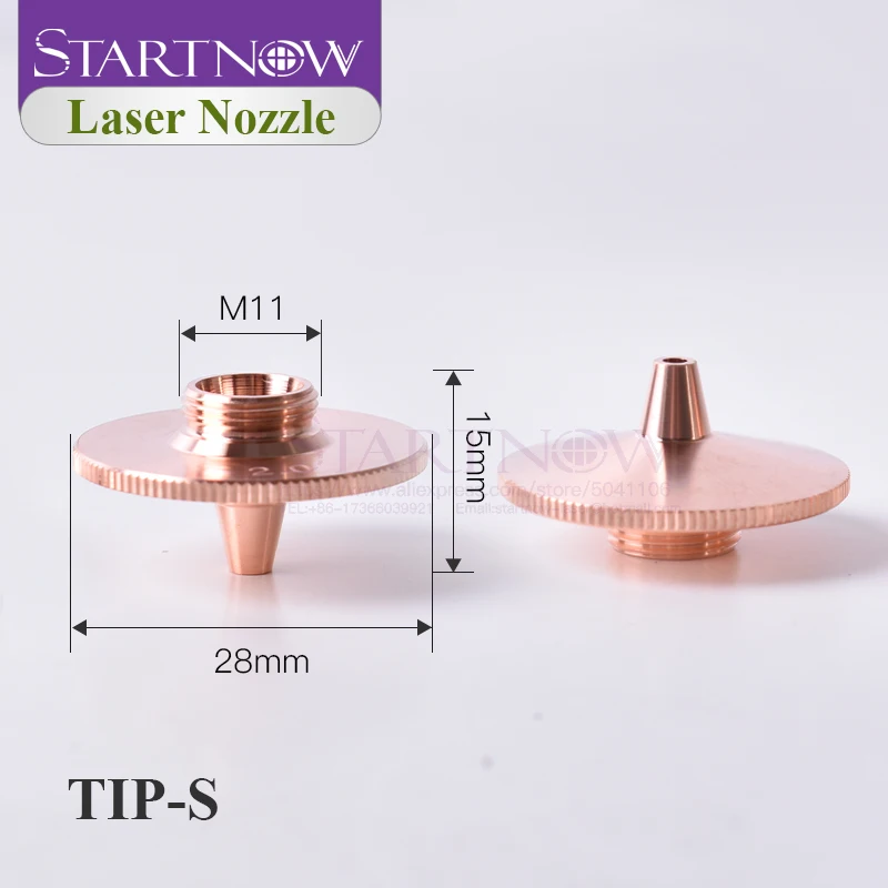 Startnow 200pcs Customized Laser Nozzle For Fiber Cutting Machine Raytools Precitec HIGHYAG  Penta HGTECH OSPRI Welding Nozzle