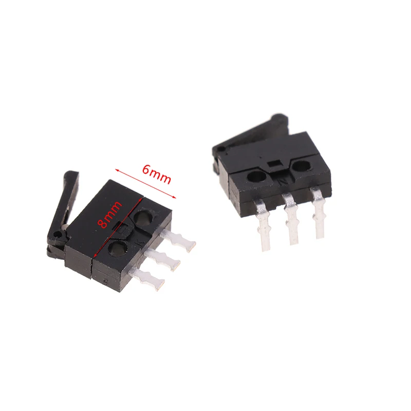 (BF06)10Pcs Camera Switch Reset Detection Stroke Limit Miniature Switch Straight Bent Feet