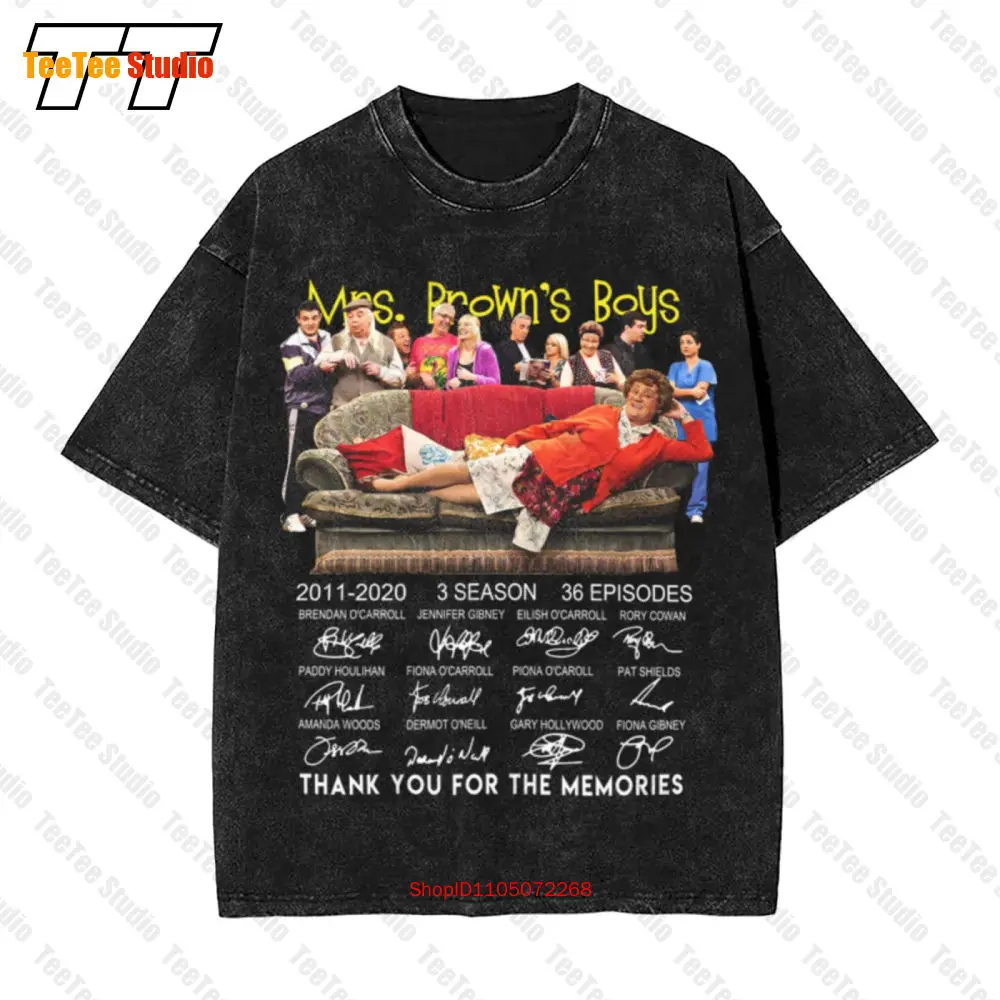 Mrs Brown S Boys 2011 2020 3 Season 36 Episode Thank You For The Memories Vintage Oversized T-Shirt Tee F0RN