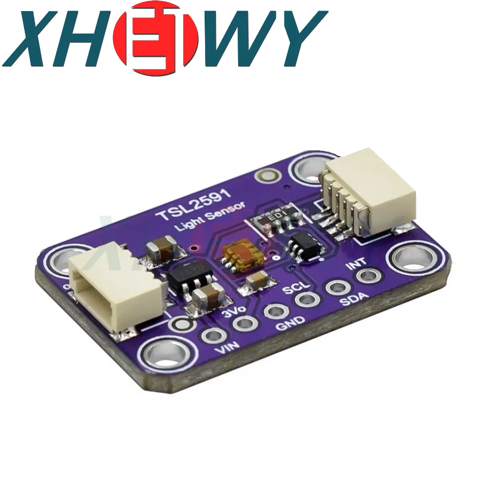 TSL2591 IIC I2C Light Sensor Breakout Module High Dynamic Range Digital Board TSL25911FN 3.3V 5V Diy Electronic