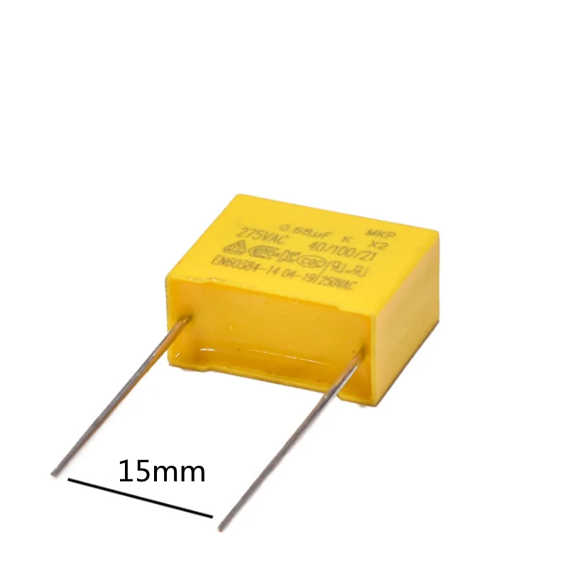 10 SZT./Lot Kondensator X2 275VAC 0.01 0.033 0.1 0.15 0.022 0.22 0.33 0.47 0.56 0.68 0.82 1 1.2 2.2uf Kondensator Foliowy Polipropylenowy — zdjęcie produktu 2